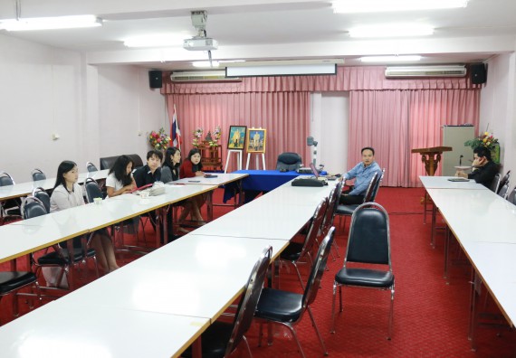 ภาพกิจกรรม คณะวิทยาศาสตร์และเทคโนโลยี จัดการประชุม เรื่อง การจัดโครงการอบรมพัฒนาทักษะทางวิทยาศาสตร์และเทคโนโลยี