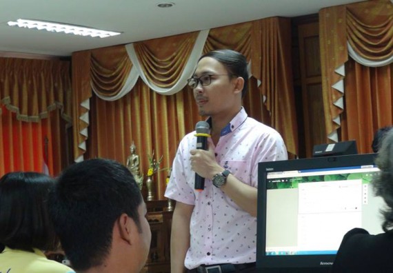 ภาพกิจกรรม คณะวิทยาศาสตร์และเทคโนโลยี จัดการอบรมเชิงปฏิบัติการด้านคอมพิวเตอร์และเทคโนโลยีสู่ชุมชนประจำปี 2561