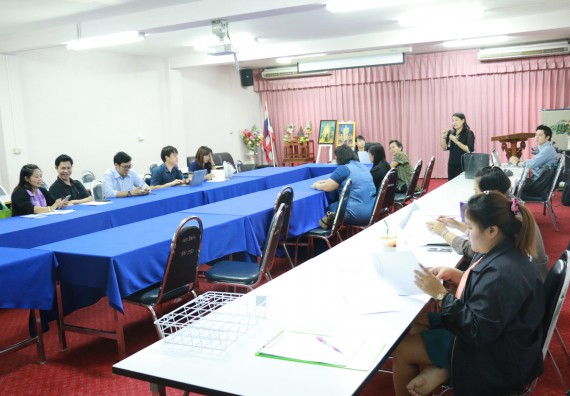 ภาพกิจกรรม คณะวิทยาศาสตร์และเทคโนโลยี จัดกิจกรรมการแลกเปลี่ยนเรียนรู้การแสวงหาทุนสนับสนุนงานวิจัยเพื่อพัฒนาชุมชนจากแหล่งทุนภายนอกและการตีพิมพ์หรือเผยแพร่วารสารทางวิชาการที่มีคุณภาพสูงขึ้น