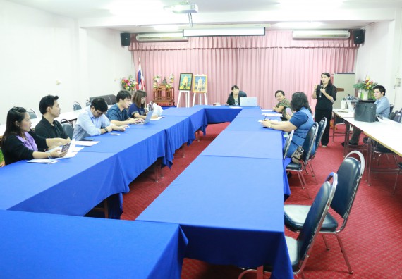 ภาพกิจกรรม คณะวิทยาศาสตร์และเทคโนโลยี จัดกิจกรรมการแลกเปลี่ยนเรียนรู้การแสวงหาทุนสนับสนุนงานวิจัยเพื่อพัฒนาชุมชนจากแหล่งทุนภายนอกและการตีพิมพ์หรือเผยแพร่วารสารทางวิชาการที่มีคุณภาพสูงขึ้น