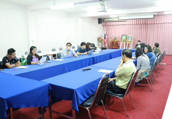 ภาพกิจกรรม คณะวิทยาศาสตร์และเทคโนโลยี จัดกิจกรรมการแลกเปลี่ยนเรียนรู้การแสวงหาทุนสนับสนุนงานวิจัยเพื่อพัฒนาชุมชนจากแหล่งทุนภายนอกและการตีพิมพ์หรือเผยแพร่วารสารทางวิชาการที่มีคุณภาพสูงขึ้น