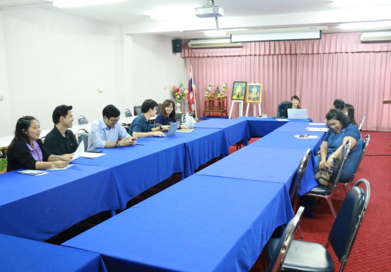 ภาพกิจกรรม คณะวิทยาศาสตร์และเทคโนโลยี จัดกิจกรรมการแลกเปลี่ยนเรียนรู้การแสวงหาทุนสนับสนุนงานวิจัยเพื่อพัฒนาชุมชนจากแหล่งทุนภายนอกและการตีพิมพ์หรือเผยแพร่วารสารทางวิชาการที่มีคุณภาพสูงขึ้น