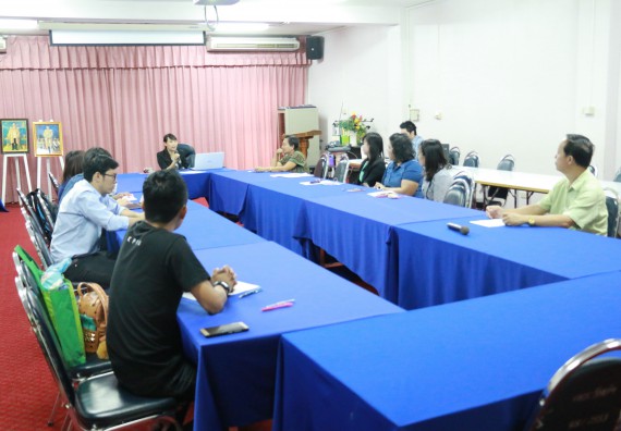 ภาพกิจกรรม คณะวิทยาศาสตร์และเทคโนโลยี จัดกิจกรรมการแลกเปลี่ยนเรียนรู้การแสวงหาทุนสนับสนุนงานวิจัยเพื่อพัฒนาชุมชนจากแหล่งทุนภายนอกและการตีพิมพ์หรือเผยแพร่วารสารทางวิชาการที่มีคุณภาพสูงขึ้น