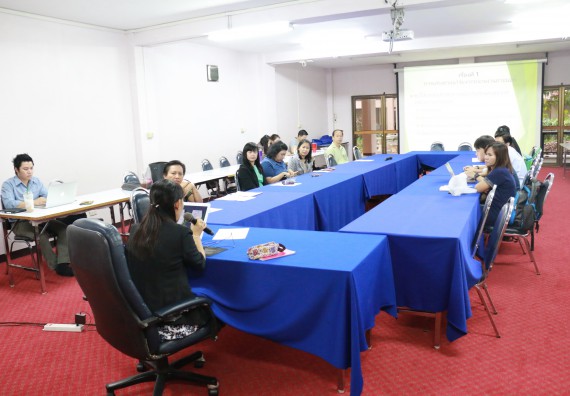 ภาพกิจกรรม คณะวิทยาศาสตร์และเทคโนโลยี จัดกิจกรรมการแลกเปลี่ยนเรียนรู้การแสวงหาทุนสนับสนุนงานวิจัยเพื่อพัฒนาชุมชนจากแหล่งทุนภายนอกและการตีพิมพ์หรือเผยแพร่วารสารทางวิชาการที่มีคุณภาพสูงขึ้น