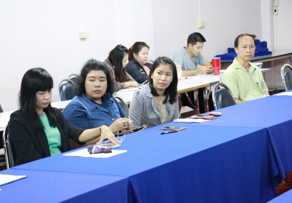 ภาพกิจกรรม คณะวิทยาศาสตร์และเทคโนโลยี จัดกิจกรรมการแลกเปลี่ยนเรียนรู้การแสวงหาทุนสนับสนุนงานวิจัยเพื่อพัฒนาชุมชนจากแหล่งทุนภายนอกและการตีพิมพ์หรือเผยแพร่วารสารทางวิชาการที่มีคุณภาพสูงขึ้น