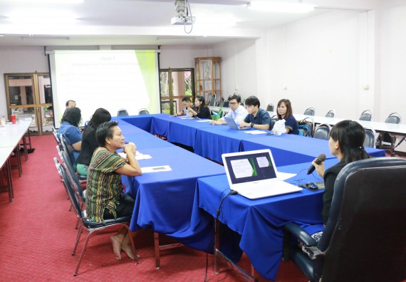 ภาพกิจกรรม คณะวิทยาศาสตร์และเทคโนโลยี จัดกิจกรรมการแลกเปลี่ยนเรียนรู้การแสวงหาทุนสนับสนุนงานวิจัยเพื่อพัฒนาชุมชนจากแหล่งทุนภายนอกและการตีพิมพ์หรือเผยแพร่วารสารทางวิชาการที่มีคุณภาพสูงขึ้น