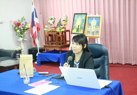 ภาพกิจกรรม คณะวิทยาศาสตร์และเทคโนโลยี จัดกิจกรรมการแลกเปลี่ยนเรียนรู้การแสวงหาทุนสนับสนุนงานวิจัยเพื่อพัฒนาชุมชนจากแหล่งทุนภายนอกและการตีพิมพ์หรือเผยแพร่วารสารทางวิชาการที่มีคุณภาพสูงขึ้น