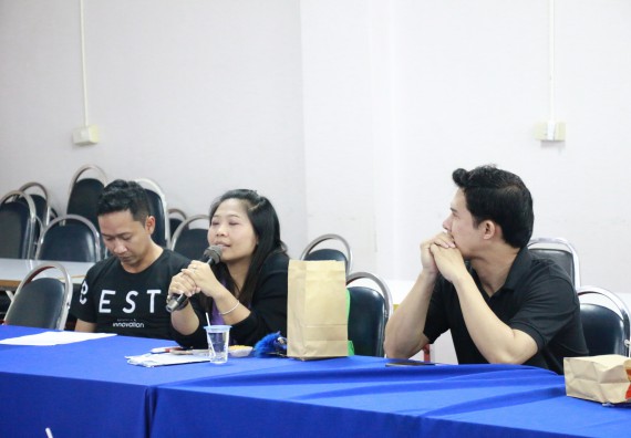 ภาพกิจกรรม คณะวิทยาศาสตร์และเทคโนโลยี จัดกิจกรรมการแลกเปลี่ยนเรียนรู้การแสวงหาทุนสนับสนุนงานวิจัยเพื่อพัฒนาชุมชนจากแหล่งทุนภายนอกและการตีพิมพ์หรือเผยแพร่วารสารทางวิชาการที่มีคุณภาพสูงขึ้น