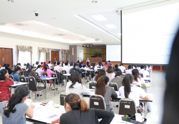 ภาพกิจกรรม คณะวิทยาศาสตร์และเทคโนโลยี เข้าร่วมโครงการฝึกอบรมและพัฒนายกระดับความปลอดภัยของห้องปฏิบัติการที่เกี่ยวข้องกับสารเคมี (ESPReL)