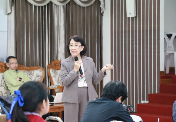 ภาพกิจกรรม คณะวิทยาศาสตร์และเทคโนโลยี เข้าร่วมโครงการฝึกอบรมและพัฒนายกระดับความปลอดภัยของห้องปฏิบัติการที่เกี่ยวข้องกับสารเคมี (ESPReL)