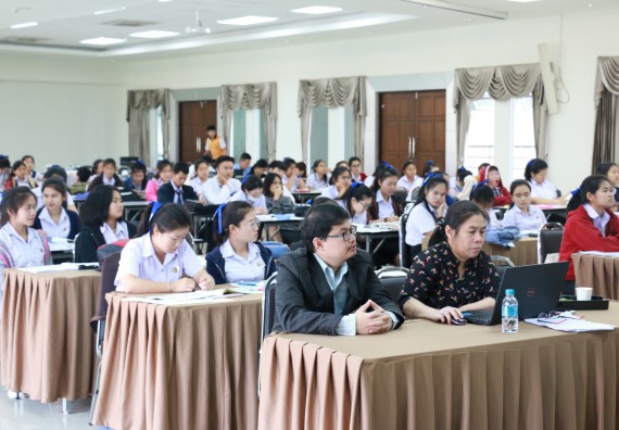 ภาพกิจกรรม คณะวิทยาศาสตร์และเทคโนโลยี เข้าร่วมโครงการฝึกอบรมและพัฒนายกระดับความปลอดภัยของห้องปฏิบัติการที่เกี่ยวข้องกับสารเคมี (ESPReL)