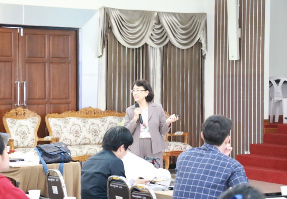 ภาพกิจกรรม คณะวิทยาศาสตร์และเทคโนโลยี เข้าร่วมโครงการฝึกอบรมและพัฒนายกระดับความปลอดภัยของห้องปฏิบัติการที่เกี่ยวข้องกับสารเคมี (ESPReL)