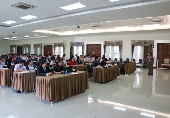 ภาพกิจกรรม คณะวิทยาศาสตร์และเทคโนโลยี เข้าร่วมโครงการฝึกอบรมและพัฒนายกระดับความปลอดภัยของห้องปฏิบัติการที่เกี่ยวข้องกับสารเคมี (ESPReL)