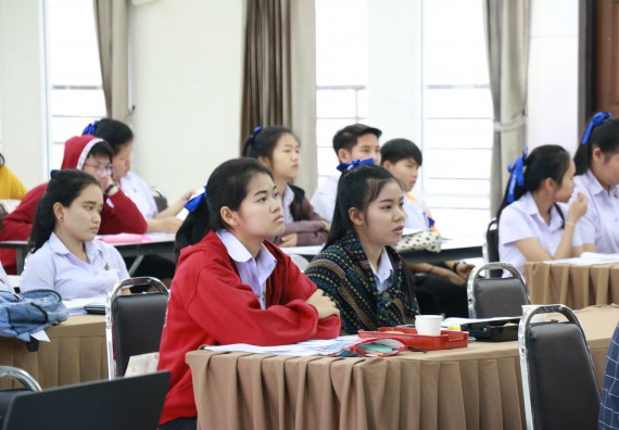 ภาพกิจกรรม คณะวิทยาศาสตร์และเทคโนโลยี เข้าร่วมโครงการฝึกอบรมและพัฒนายกระดับความปลอดภัยของห้องปฏิบัติการที่เกี่ยวข้องกับสารเคมี (ESPReL)