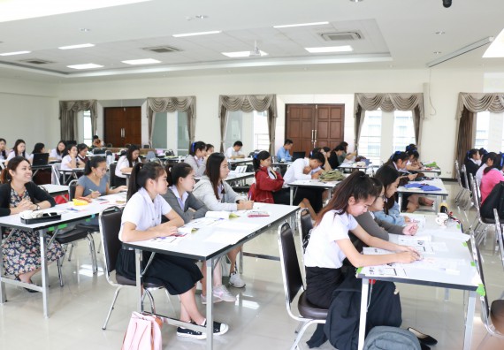 ภาพกิจกรรม คณะวิทยาศาสตร์และเทคโนโลยี เข้าร่วมโครงการฝึกอบรมและพัฒนายกระดับความปลอดภัยของห้องปฏิบัติการที่เกี่ยวข้องกับสารเคมี (ESPReL)