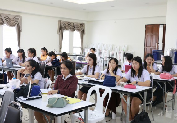 ภาพกิจกรรม คณะวิทยาศาสตร์และเทคโนโลยี เข้าร่วมโครงการฝึกอบรมและพัฒนายกระดับความปลอดภัยของห้องปฏิบัติการที่เกี่ยวข้องกับสารเคมี (ESPReL)