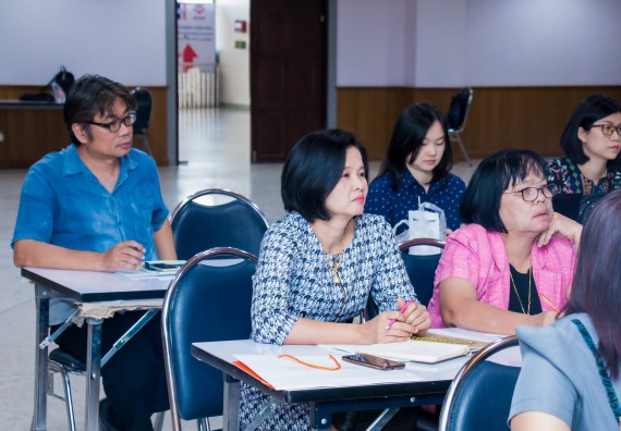 ภาพกิจกรรม คณะวิทยาศาสตร์และเทคโนโลยี จัดการอบรมเชิงปฏิบัติการ เรื่อง การส่งเสริมการเรียนรู้วิทยาศาสตร์ในรูปแบบ STEM