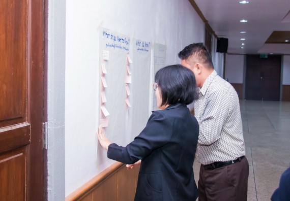 ภาพกิจกรรม คณะวิทยาศาสตร์และเทคโนโลยี จัดการอบรมเชิงปฏิบัติการ เรื่อง การส่งเสริมการเรียนรู้วิทยาศาสตร์ในรูปแบบ STEM