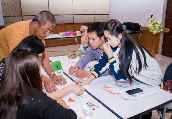 ภาพกิจกรรม คณะวิทยาศาสตร์และเทคโนโลยี จัดการอบรมเชิงปฏิบัติการ เรื่อง การส่งเสริมการเรียนรู้วิทยาศาสตร์ในรูปแบบ STEM