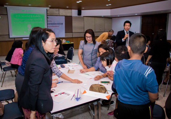 ภาพกิจกรรม คณะวิทยาศาสตร์และเทคโนโลยี จัดการอบรมเชิงปฏิบัติการ เรื่อง การส่งเสริมการเรียนรู้วิทยาศาสตร์ในรูปแบบ STEM