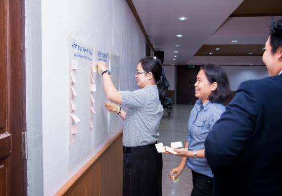 ภาพกิจกรรม คณะวิทยาศาสตร์และเทคโนโลยี จัดการอบรมเชิงปฏิบัติการ เรื่อง การส่งเสริมการเรียนรู้วิทยาศาสตร์ในรูปแบบ STEM