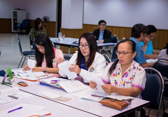 ภาพกิจกรรม คณะวิทยาศาสตร์และเทคโนโลยี จัดการอบรมเชิงปฏิบัติการ เรื่อง การส่งเสริมการเรียนรู้วิทยาศาสตร์ในรูปแบบ STEM