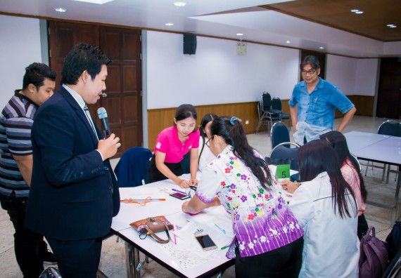 ภาพกิจกรรม คณะวิทยาศาสตร์และเทคโนโลยี จัดการอบรมเชิงปฏิบัติการ เรื่อง การส่งเสริมการเรียนรู้วิทยาศาสตร์ในรูปแบบ STEM