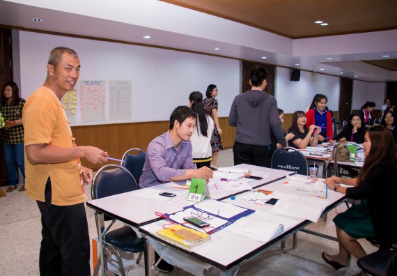 ภาพกิจกรรม คณะวิทยาศาสตร์และเทคโนโลยี จัดการอบรมเชิงปฏิบัติการ เรื่อง การส่งเสริมการเรียนรู้วิทยาศาสตร์ในรูปแบบ STEM