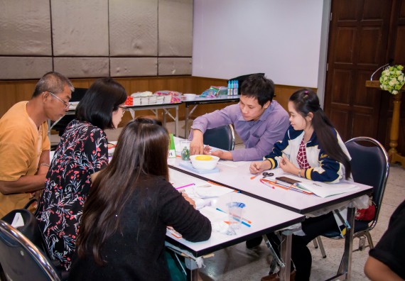 ภาพกิจกรรม คณะวิทยาศาสตร์และเทคโนโลยี จัดการอบรมเชิงปฏิบัติการ เรื่อง การส่งเสริมการเรียนรู้วิทยาศาสตร์ในรูปแบบ STEM