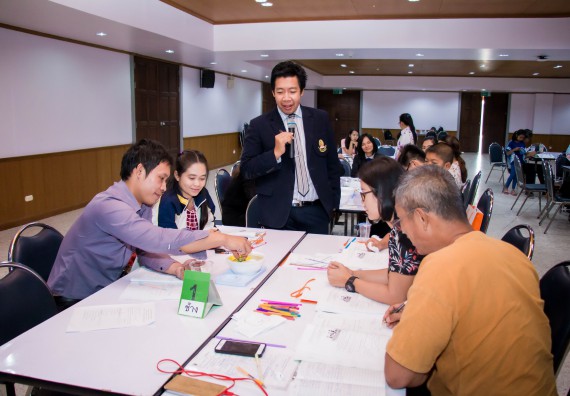 ภาพกิจกรรม คณะวิทยาศาสตร์และเทคโนโลยี จัดการอบรมเชิงปฏิบัติการ เรื่อง การส่งเสริมการเรียนรู้วิทยาศาสตร์ในรูปแบบ STEM