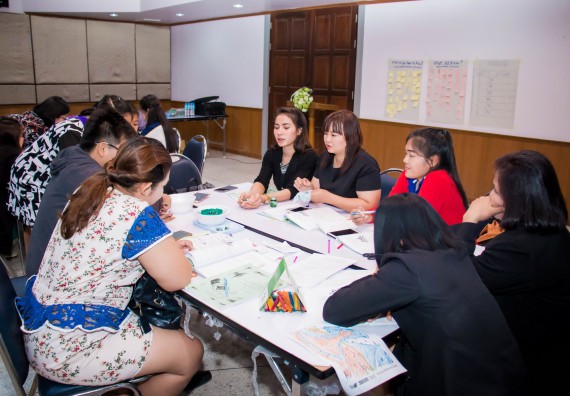 ภาพกิจกรรม คณะวิทยาศาสตร์และเทคโนโลยี จัดการอบรมเชิงปฏิบัติการ เรื่อง การส่งเสริมการเรียนรู้วิทยาศาสตร์ในรูปแบบ STEM