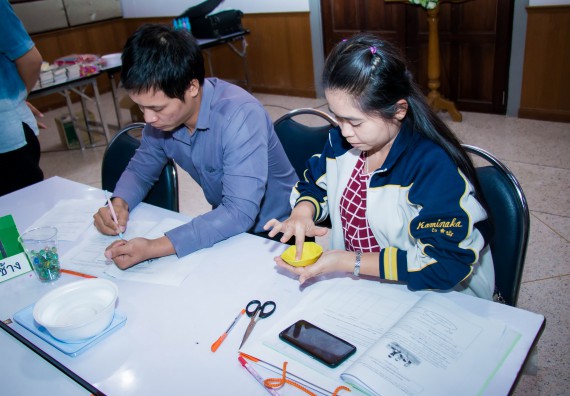 ภาพกิจกรรม คณะวิทยาศาสตร์และเทคโนโลยี จัดการอบรมเชิงปฏิบัติการ เรื่อง การส่งเสริมการเรียนรู้วิทยาศาสตร์ในรูปแบบ STEM