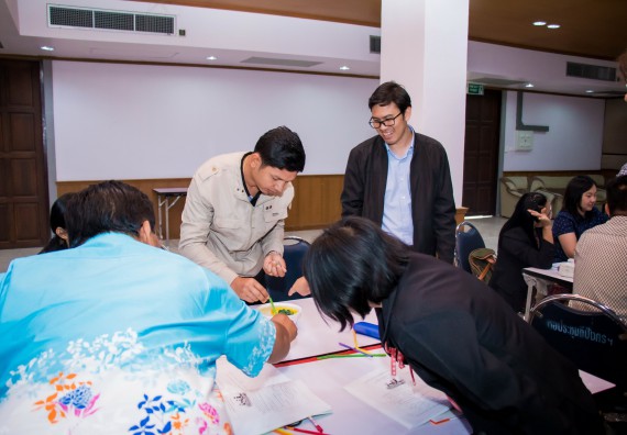 ภาพกิจกรรม คณะวิทยาศาสตร์และเทคโนโลยี จัดการอบรมเชิงปฏิบัติการ เรื่อง การส่งเสริมการเรียนรู้วิทยาศาสตร์ในรูปแบบ STEM