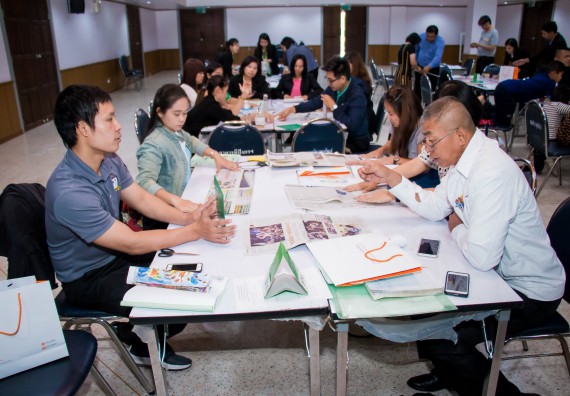 ภาพกิจกรรม คณะวิทยาศาสตร์และเทคโนโลยี จัดการอบรมเชิงปฏิบัติการ เรื่อง การส่งเสริมการเรียนรู้วิทยาศาสตร์ในรูปแบบ STEM