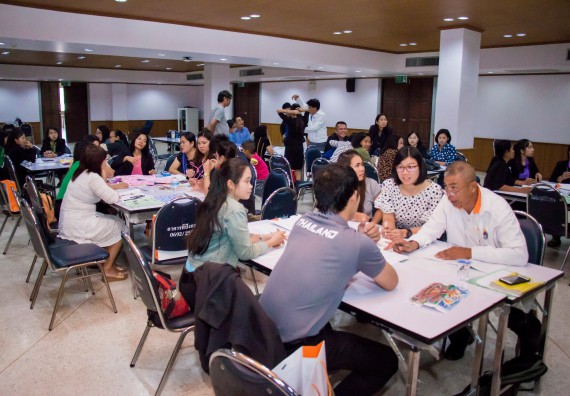 ภาพกิจกรรม คณะวิทยาศาสตร์และเทคโนโลยี จัดการอบรมเชิงปฏิบัติการ เรื่อง การส่งเสริมการเรียนรู้วิทยาศาสตร์ในรูปแบบ STEM