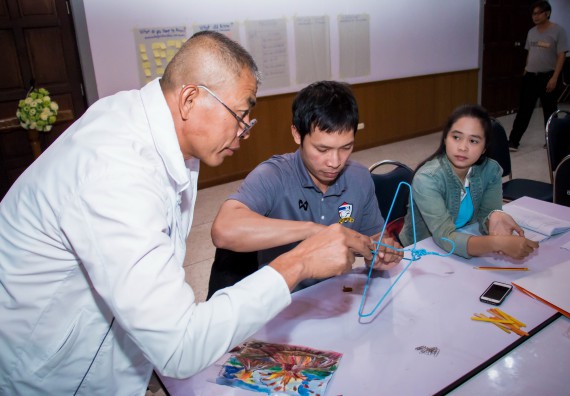 ภาพกิจกรรม คณะวิทยาศาสตร์และเทคโนโลยี จัดการอบรมเชิงปฏิบัติการ เรื่อง การส่งเสริมการเรียนรู้วิทยาศาสตร์ในรูปแบบ STEM