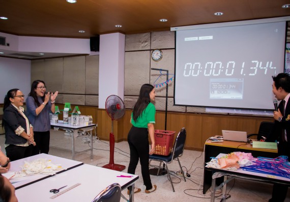 ภาพกิจกรรม คณะวิทยาศาสตร์และเทคโนโลยี จัดการอบรมเชิงปฏิบัติการ เรื่อง การส่งเสริมการเรียนรู้วิทยาศาสตร์ในรูปแบบ STEM