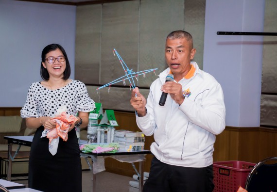 ภาพกิจกรรม คณะวิทยาศาสตร์และเทคโนโลยี จัดการอบรมเชิงปฏิบัติการ เรื่อง การส่งเสริมการเรียนรู้วิทยาศาสตร์ในรูปแบบ STEM