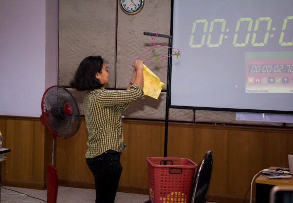 ภาพกิจกรรม คณะวิทยาศาสตร์และเทคโนโลยี จัดการอบรมเชิงปฏิบัติการ เรื่อง การส่งเสริมการเรียนรู้วิทยาศาสตร์ในรูปแบบ STEM