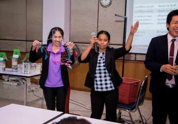 ภาพกิจกรรม คณะวิทยาศาสตร์และเทคโนโลยี จัดการอบรมเชิงปฏิบัติการ เรื่อง การส่งเสริมการเรียนรู้วิทยาศาสตร์ในรูปแบบ STEM