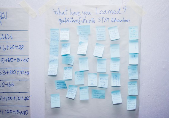 ภาพกิจกรรม คณะวิทยาศาสตร์และเทคโนโลยี จัดการอบรมเชิงปฏิบัติการ เรื่อง การส่งเสริมการเรียนรู้วิทยาศาสตร์ในรูปแบบ STEM