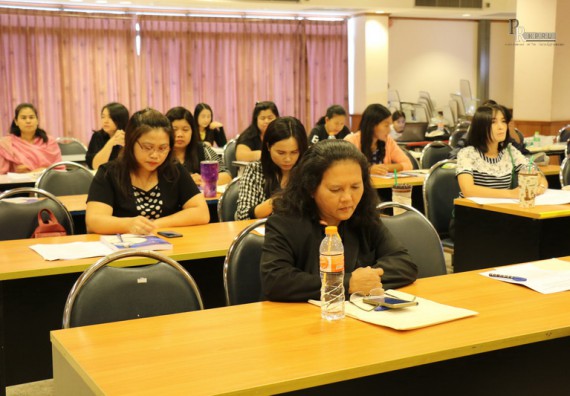 ภาพกิจกรรม คณะวิทยาศาสตร์และเทคโนโลยี เข้าร่วมโครงการสัมมนาทางวิชาการ หลักสูตร เสริมสร้างทักษะและเพิ่มประสิทธิภาพการจัดซื้อจัดจ้าง