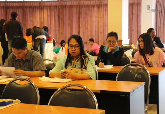 ภาพกิจกรรม คณะวิทยาศาสตร์และเทคโนโลยี เข้าร่วมโครงการสัมมนาทางวิชาการ หลักสูตร เสริมสร้างทักษะและเพิ่มประสิทธิภาพการจัดซื้อจัดจ้าง