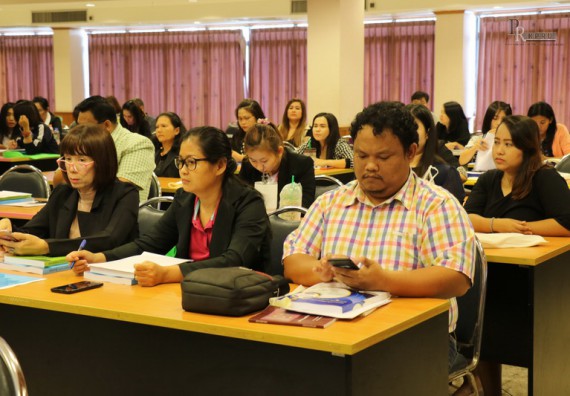 ภาพกิจกรรม คณะวิทยาศาสตร์และเทคโนโลยี เข้าร่วมโครงการสัมมนาทางวิชาการ หลักสูตร เสริมสร้างทักษะและเพิ่มประสิทธิภาพการจัดซื้อจัดจ้าง