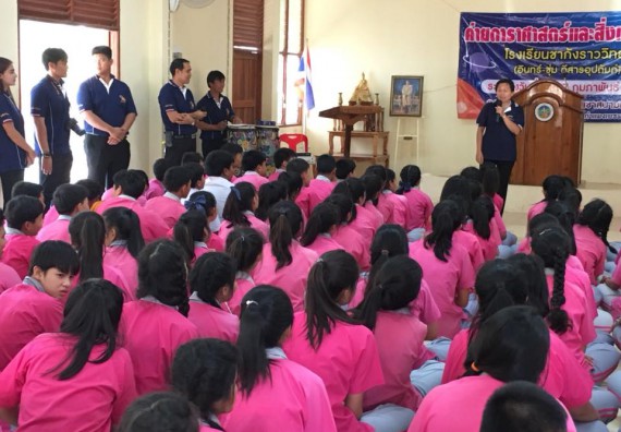 ภาพกิจกรรม โปรแกรมวิชาฟิสิกส์ จัดค่ายดาราศาสตร์และสิ่งแวดล้อม