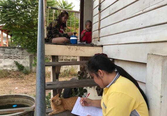 ภาพกิจกรรม โปรแกรมวิชาวิทยาศาสตร์สิ่งแวดล้อม โครงการเพิ่มประสิทธิภาพระบบการจัดการขยะมูลฝอย