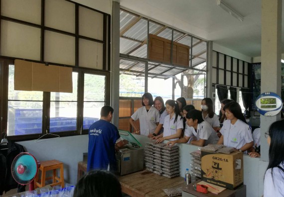  ภาพกิจกรรม โปรแกรมวิชาวิทยาศาสตร์และเทคโนโลยีการอาหาร จัดกิจกรรมศึกษาดูงาน