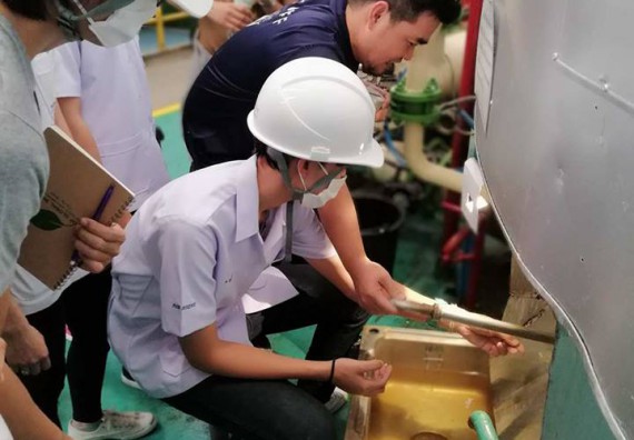  ภาพกิจกรรม โปรแกรมวิชาวิทยาศาสตร์และเทคโนโลยีการอาหาร จัดกิจกรรมศึกษาดูงาน