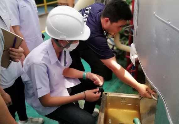  ภาพกิจกรรม โปรแกรมวิชาวิทยาศาสตร์และเทคโนโลยีการอาหาร จัดกิจกรรมศึกษาดูงาน