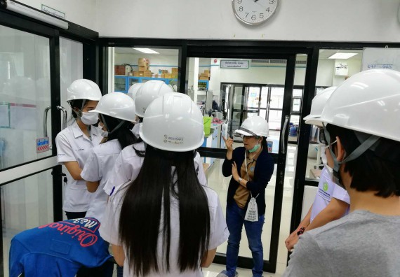  ภาพกิจกรรม โปรแกรมวิชาวิทยาศาสตร์และเทคโนโลยีการอาหาร จัดกิจกรรมศึกษาดูงาน